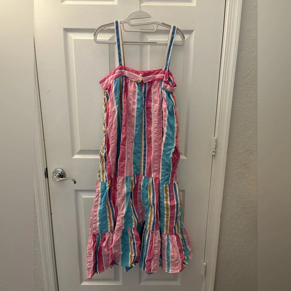 lemlem by Liya Kebede Jima Sweepy Striped Sundress - Picture 2 of 3